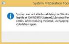 Применение средства Sysprep к установке Windows (подготовка к использованию)